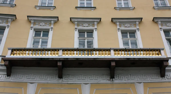 Fragment of wall of building of the19th century — Stock Photo, Image
