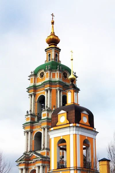 Belfry of Novospassky Monastery — Stock Photo, Image