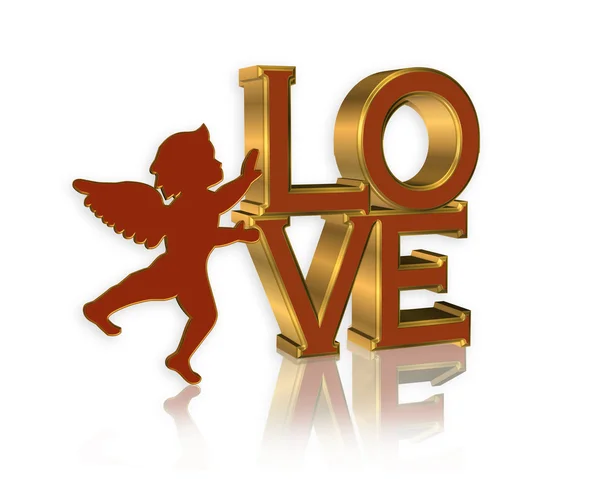 Obraz Ilustracja Kompozycja Czerwone Serca Wstążki Walentynki Kartkę Życzeniami Lub — Zdjęcie stockowe