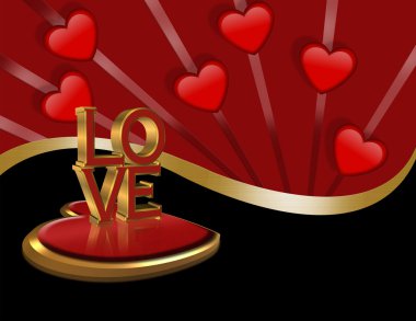 Valentine background clipart