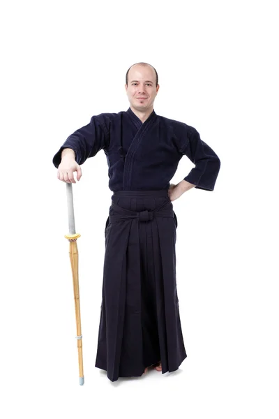 Kendo fighter — Stockfoto