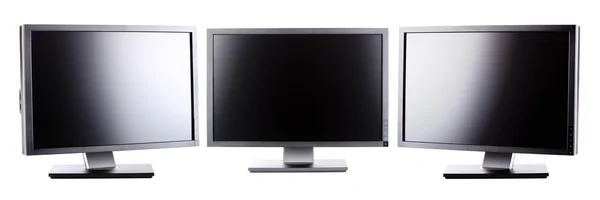 Professionele LCD-monitoren — Stockfoto