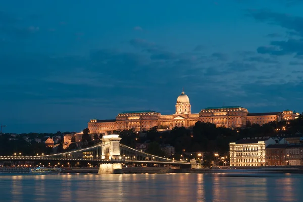 Luci notturne a Budapest — Foto Stock