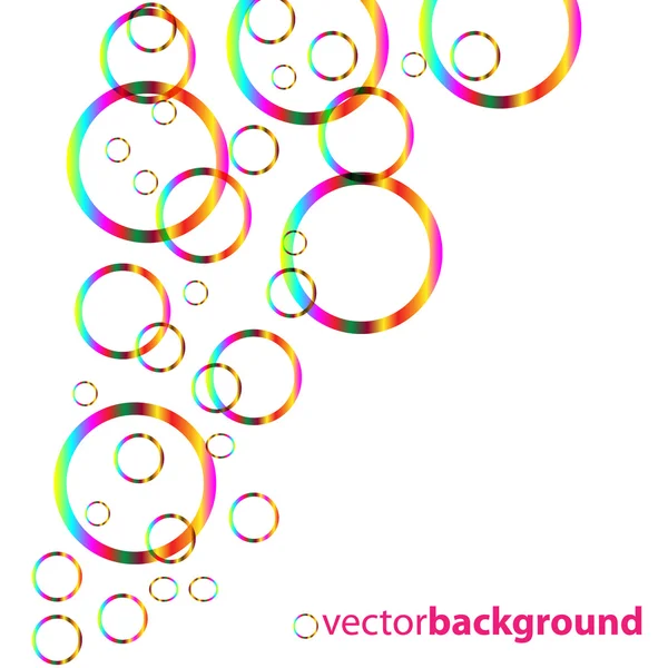 Abstract colorful background. Vector. — Stock Vector