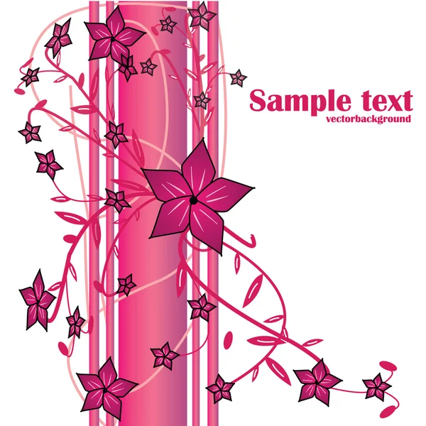 soyut çiçek vektör