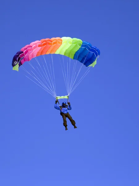 Skydiver-Ejtőernyős — Stock Fotó