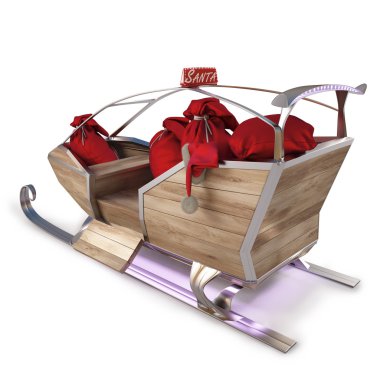 Sleigh clipart