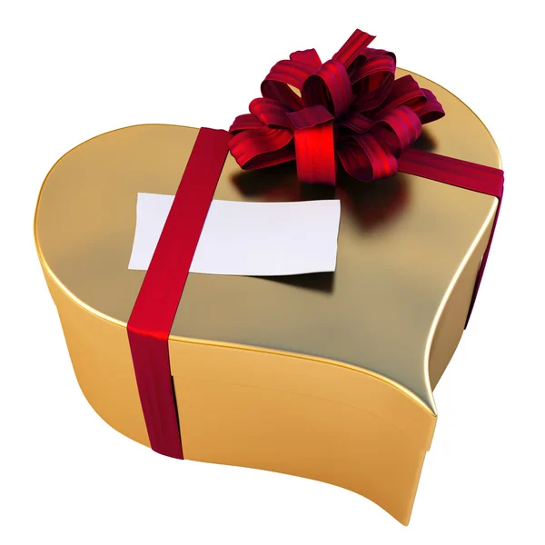 Gift and bow — Stock Photo, Image
