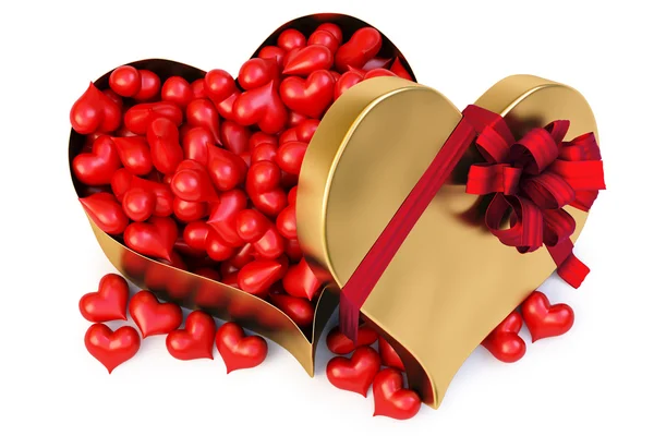 Gift heart — Stock Photo, Image