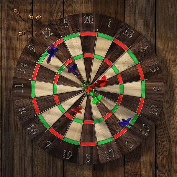 stock image Dartboard