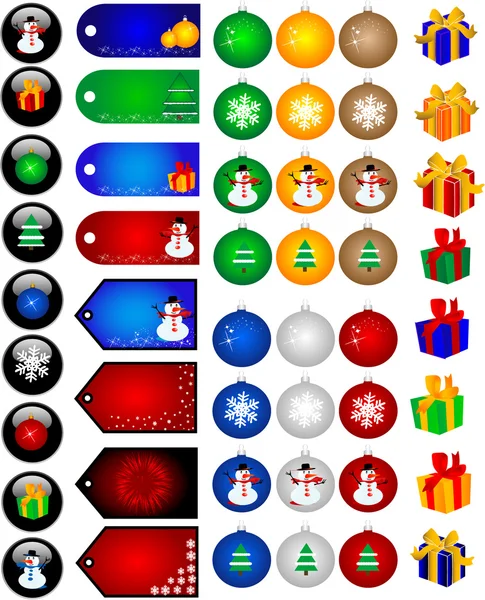 stock vector Christmas Decorations