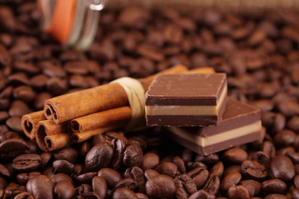 Çikolata ve kahve! — Stok fotoğraf