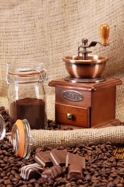 초콜릿 과 커피! — 스톡 사진