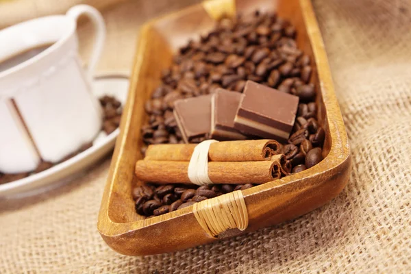 Chocolate, café —  Fotos de Stock