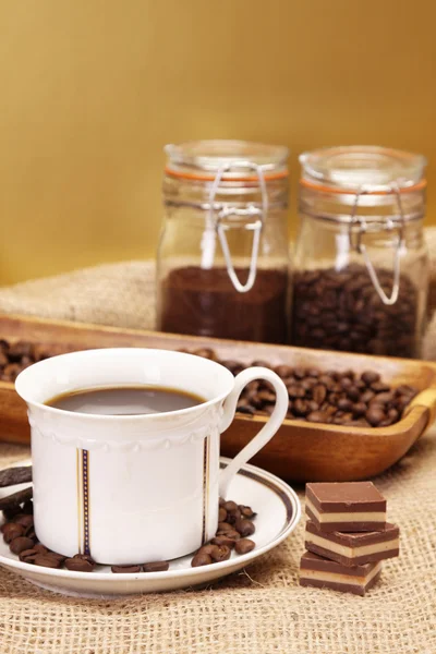 초콜릿, 커피 — 스톡 사진