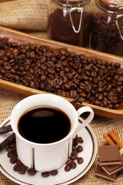 Czekolada, kawa — Zdjęcie stockowe