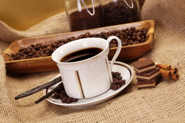 Choklad, kaffe — Stockfoto