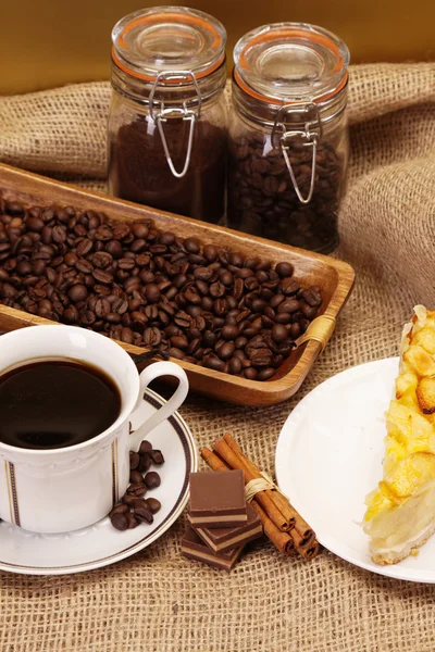 Chocolate, café — Fotografia de Stock