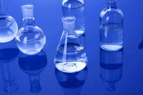Mavi Laboratuar kapkacakları — Stok fotoğraf