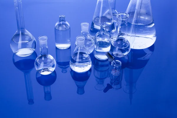 Mavi Laboratuar kapkacakları — Stok fotoğraf
