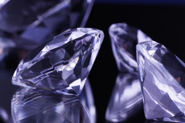Diamanty, drahokamy — Stock fotografie