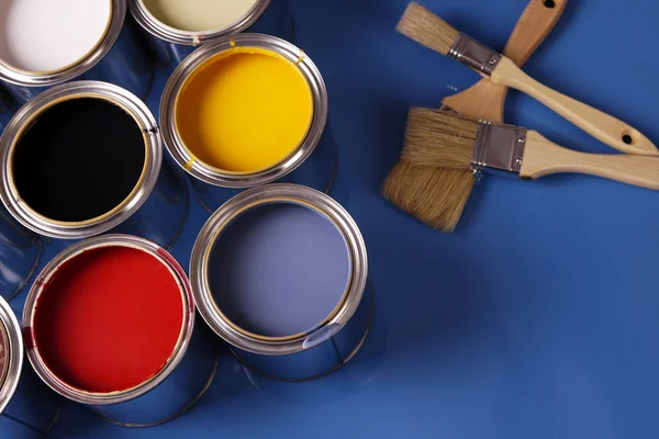 Paints Brushes More — Stock Fotó