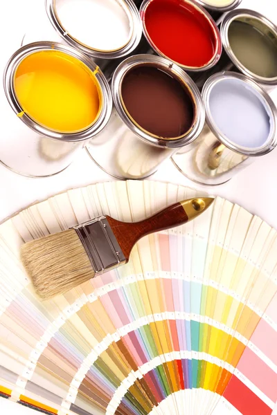 Farben Pinsel Und Mehr — Stockfoto
