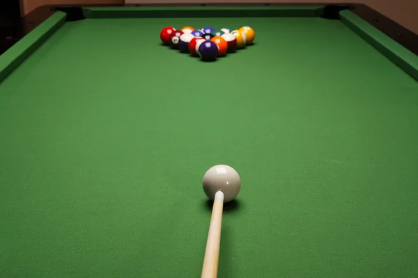 stock image Billiart time! Pool game concept