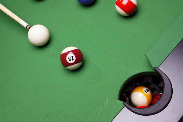 stock image Billiart time! Pool game concept