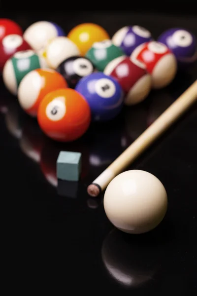 stock image Billiart time! Pool game concept