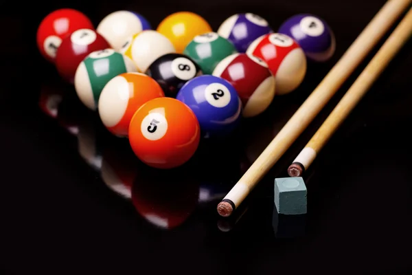 stock image Billiart time! Pool game concept