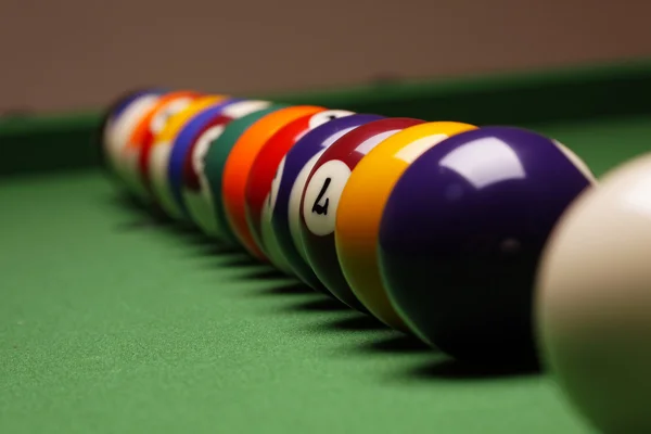 Billiard Time Pool Game Concept Table — Stock Photo, Image