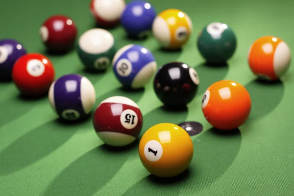 Billiart time! Pool game concept — Stock Photo, Image