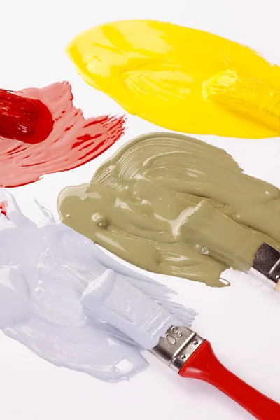Dirty paintbrush! Stock Picture