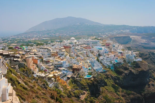 Vue de Fira à Santorin — Photo