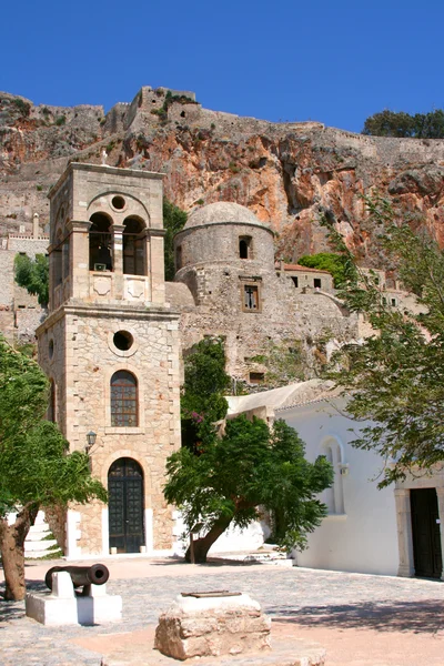 Kerk in monemvasia, Griekenland — Stockfoto