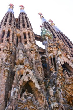 Sagrada Familia, Gaudi's most famous church clipart