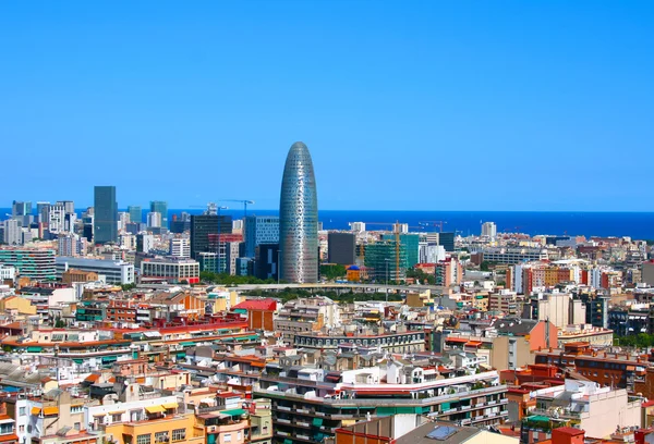 Panorama de Barcelona, España Imagen de stock