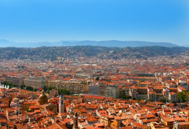 City of Nice, France. Summer classic view. clipart