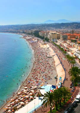 Beautiful panorama of Nice, France