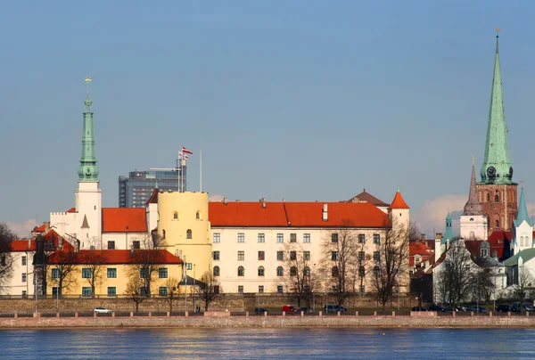 Palácio do Presidente em Old Riga, Letónia — Fotografia de Stock