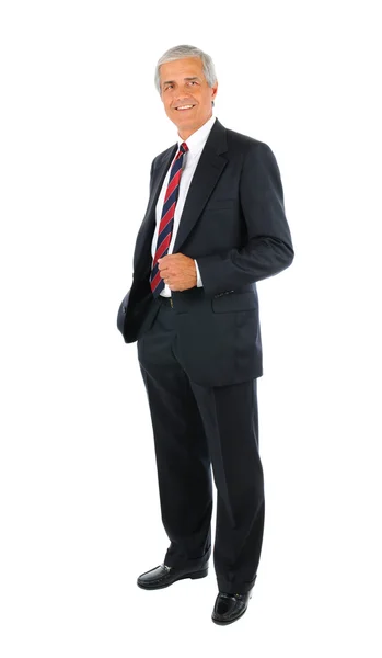 Affärsman med handen i fickan — Stockfoto