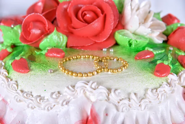 เค้กแต่งงาน — ภาพถ่ายสต็อก
