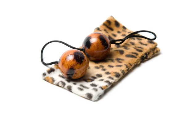 Leopardo bolas vaginais — Fotografia de Stock