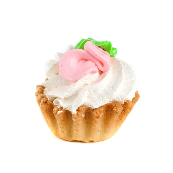 Cream cupcake — Stockfoto