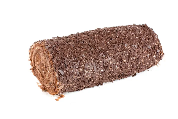 Rollo suizo de chocolate — Foto de Stock