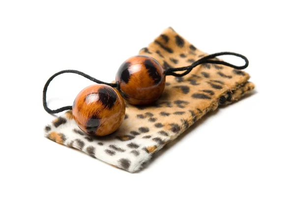 Leopardo bolas vaginais — Fotografia de Stock