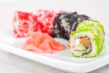 Sushi rolls clipart