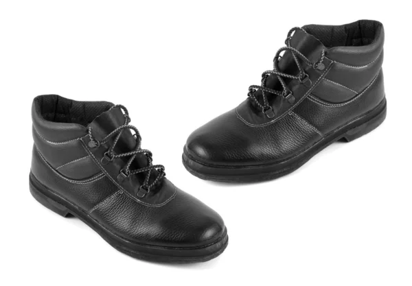 Чорні чоботи — стокове фото