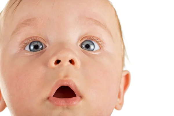 Baby jongen close-up portret — Stockfoto